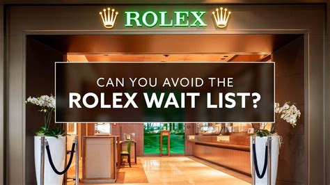 Rolex waiting list pdf